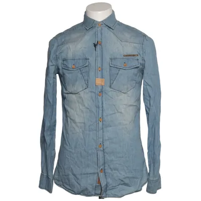 Denim shirt (Blue) from Poolman Cotton