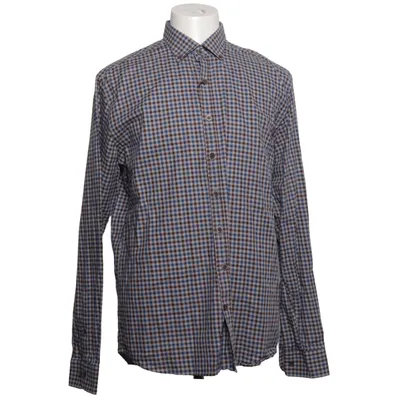 Chemise (Bleu, Marron, Blanc) de Café Coton