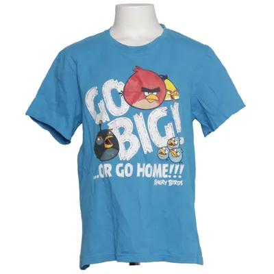 T-shirt (Blauw, Meerkleurig) van Angry Birds Katoen