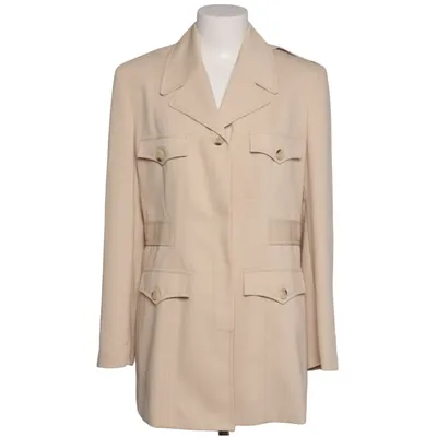 Safari jacket (Beige) from Vestino Polyester, Viscose