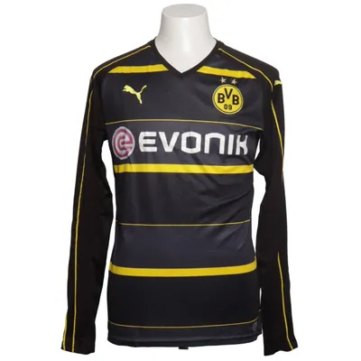 Fodboldtrøje (Sort, Gul) fra Puma Polyester