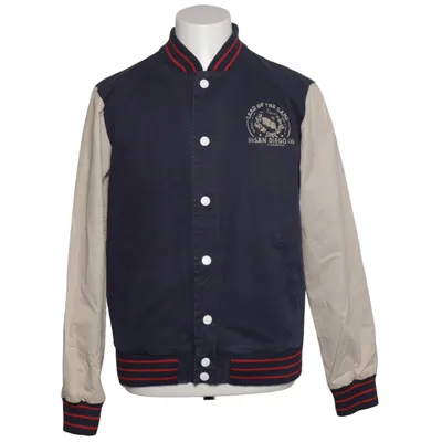 Veste universitaire (Bleu, Beige) de Solid Jeans Coton, Polyester