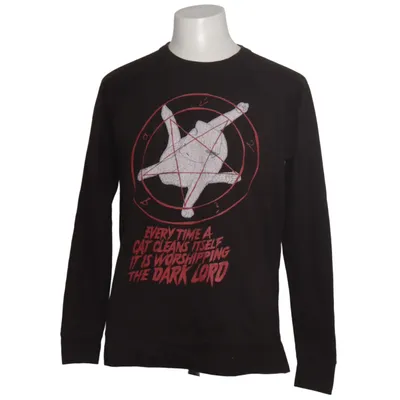 Sweatshirt (Zwart) van Threadless Katoen
