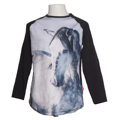 Long sleeve T-shirt (Black, Gray, White) from Red Horse Cotton, Elastane, Polyester