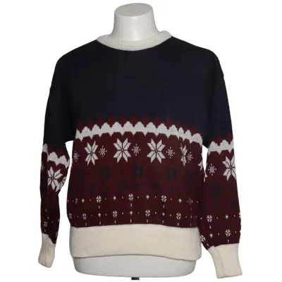 Weihnachtspullover (Blau, Rot, Weiß)