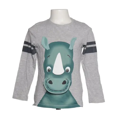 Langærmet t-shirt (Grå, Grøn, Flerfarvet) fra Palomino by C&A Bomuld, Viscose