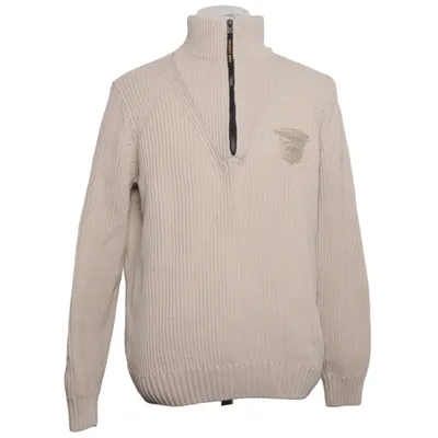 Sweater (Beige) fra PME Legend Bomuld, Polyamid