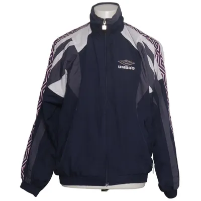 Trainingsjacke (Blau, Grau, Weiß) von Umbro Baumwolle, Polyester