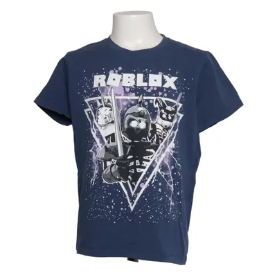 T-shirt (Blå, Flerfärgad) från Roblox Bomull, Elastan