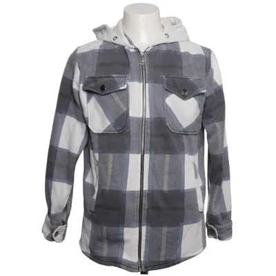 Överskjorta (Grå, Vit) från Rising Bomull, Polyester