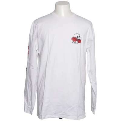 Långärmad t-shirt (Vit, Röd) från Vans