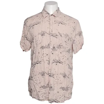 Kortærmet skjorte (Beige, Sort) fra Suka Viscose