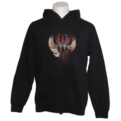 Huvtröja (Svart) från Mister Tee Bomull, Polyester