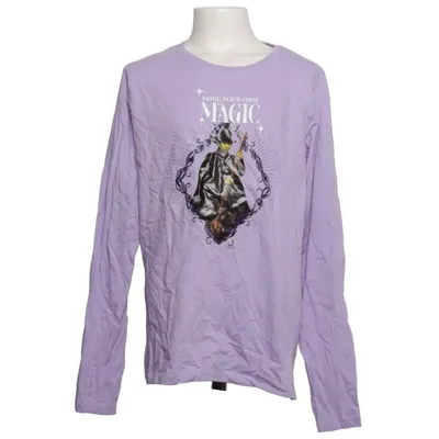 Langærmet t-shirt (Lilla) fra Wicked Bomuld