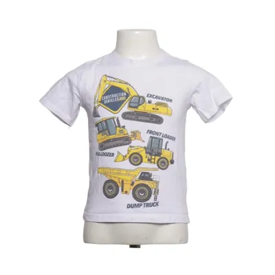 T-shirt (Hvid, Gul, Sort) fra Dopo Dopo Boys Bomuld