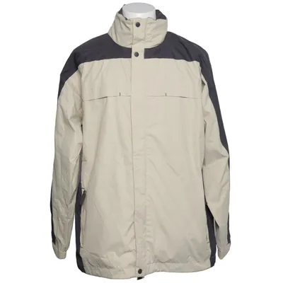 Jacket (Beige, Black) from MultiTex Polyester