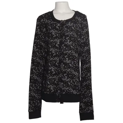 Cardigan (Noir, Blanc) de A Punto. Coton, Élasthane, Polyester