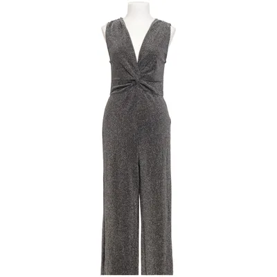 Byxdress (Svart, Silverfärgad) från Amisu Elastan, Metallfiber, Polyamid