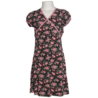Jurk (Zwart, Roze, Meerkleurig) van Petit Louie Elastaan, Viscose