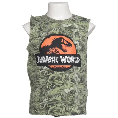 Débardeur (Vert, Noir, Multicolore) de Jurassic World Coton