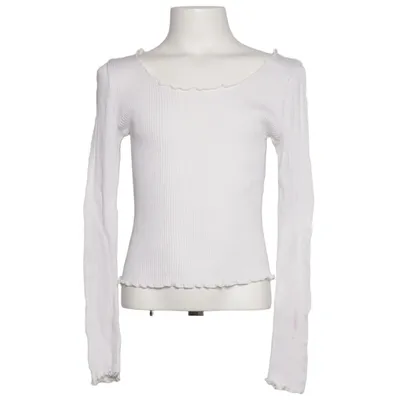 Long sleeve T-shirt (White) from Rosemunde Cotton, Silk