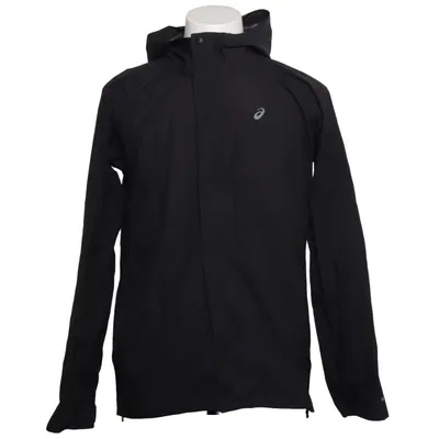 Sports jacket (Black) from Asics Polyamide