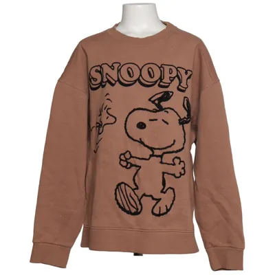 Sweatshirt (Beige) fra Zara x Peanuts Bomuld, Polyester