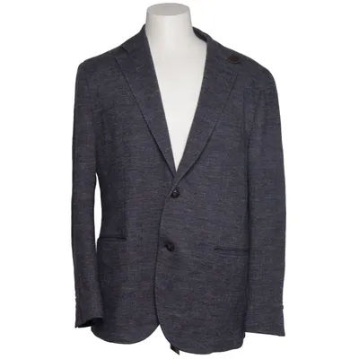 Blazer (Blue, Gray) Polyester