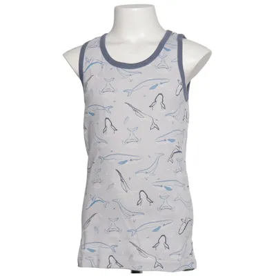 Tanktop (Wit, Blauw) van People Wear Organic Organisch katoen