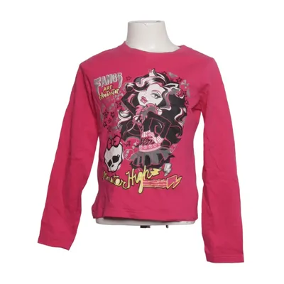 Langærmet t-shirt (Pink, Flerfarvet) fra Monster High Bomuld