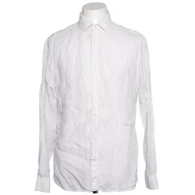 Shirt (Wit) van Mr Marvis Linnen