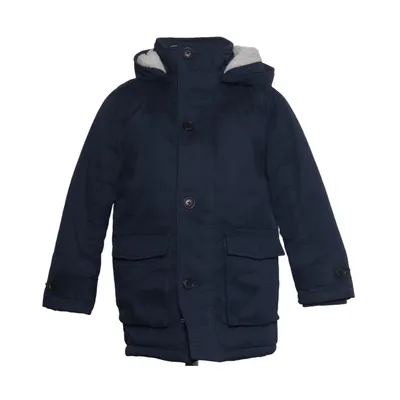 Parka (Blue) from Review for Kids Cotton, Polyester