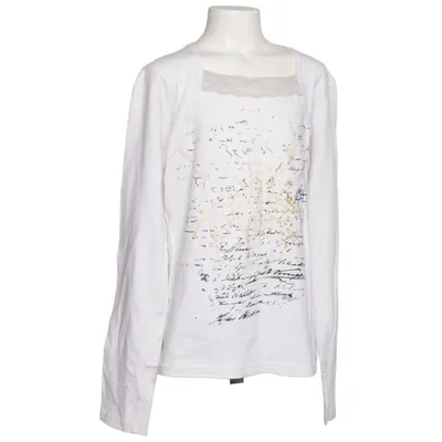 Long sleeve T-shirt (White) from Cha Cha Cotton, Elastane