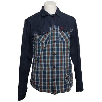 Flannel shirt (Blue, Multicolored) from Alprausch Cotton