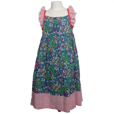 Dress (Blue, Multicolored) from Mini Boden Cotton