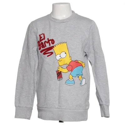 Collegetröja (Grå) från The Simpsons
