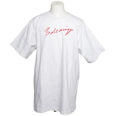 T-shirt (Wit, Rood) van Balenciaga Katoen