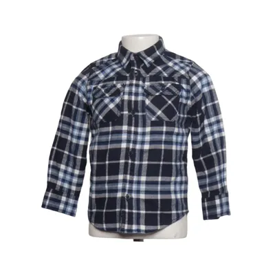 Flannel skjorte (Blå, Hvid) fra Bexleys Bomuld