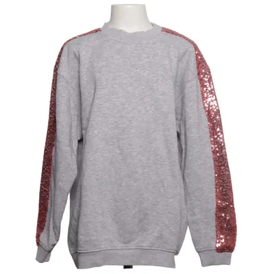 Sweatshirt (Gris, Rose) de Lewis Melly Coton, Polyester