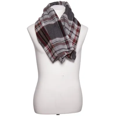 Scarf (Gray, Red, Brown, Black) from Strokesman's