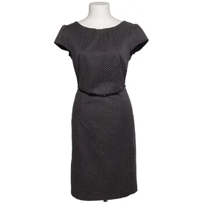 Robe (Gris, Noir) de Comma Coton, Élasthane, Polyester