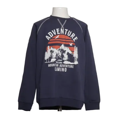 Sweatshirt (Blue) from Lamino Cotton, Elastane