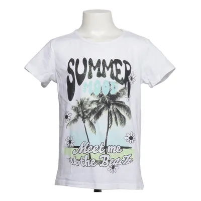 T-shirt (White, Multicolored) from Page One Young Cotton