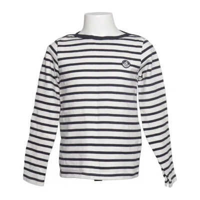 Långärmad t-shirt (Vit, Blå) från Petit Bateau Bomull