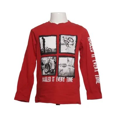 T-shirt à manches longues (Rouge) de Download Coton