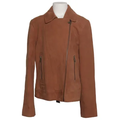 Bikerjacke (Braun) von Massimo Dutti Boys & Girls Leder
