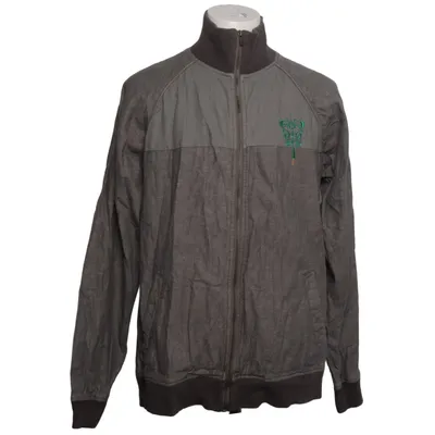 Bomber jacket (Gray) from Cropp Cotton, Linen