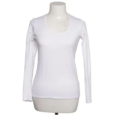 Lange mouwen shirt (Wit) van Anni Rolfi Katoen, Elastaan