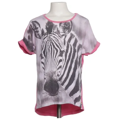 T-shirt (Pink, Black, White) from Kids and Friends Elastane, Polyester, Viscose