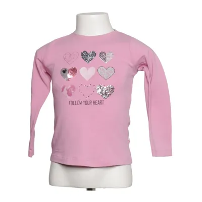 T-shirt à manches longues (Rose, Multicolore) de Salt and Pepper